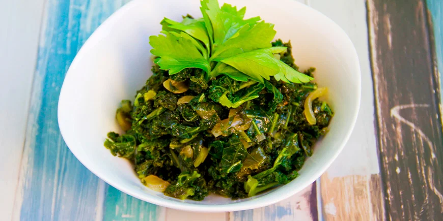 Sukimi Wiki, kenianisches Gemüsegericht