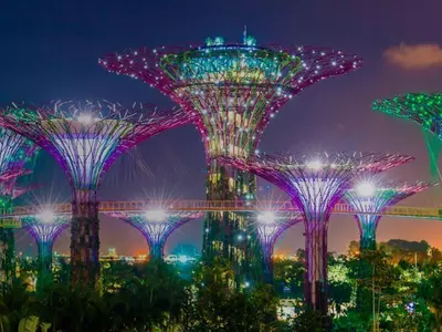 Gardens by the Bay in Singapur