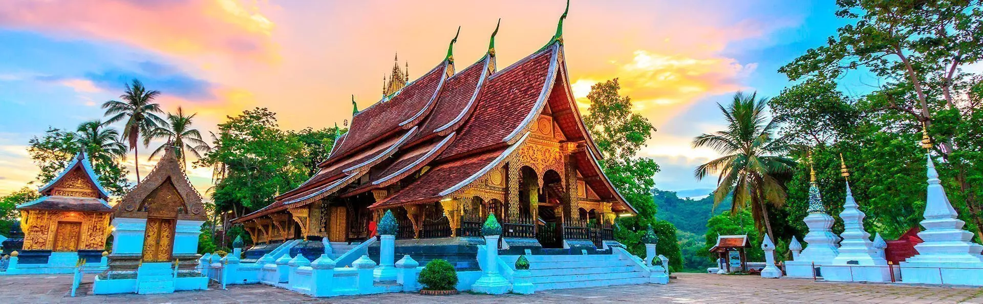 Tempel Wat Xien Thong in Luang Prabang, Laos