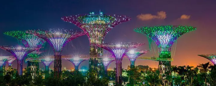 Gardens by the Bay in Singapur