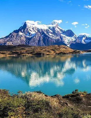 See Pehoé, Torres del Paine, Patagonien, Chile
