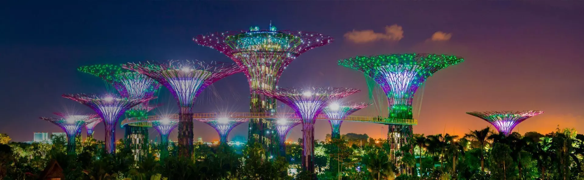 Gardens by the Bay in Singapur